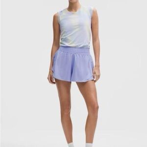 Lululemon Athletica Light Purple Athletic Shorts